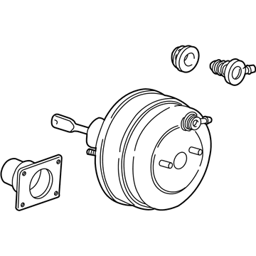 GM 92108390 Power Brake Booster ASSEMBLY (Vacuum) (Service)