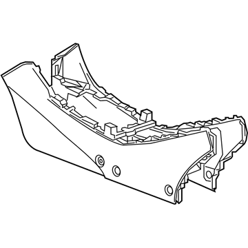 GM 23409420 Panel Assembly, Front Floor Console Extension *Dark Atmospherr