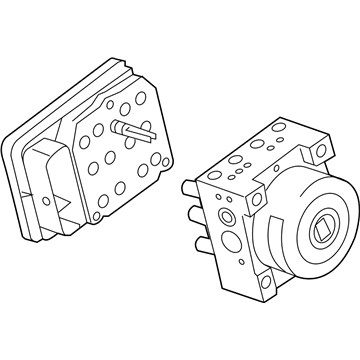 GM 84207014 Electronic Brake Control Module Assembly (W/Brake Pressure Mod