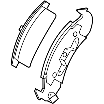 GM 19152705 Pad Kit,Front Disc Brake