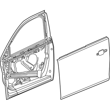 GM 84263562 Door Assembly, Front Si