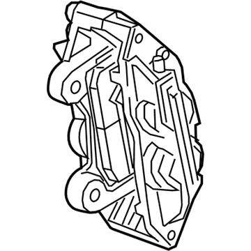 GM 23341892 Caliper Assembly, Front Brake (W/O Brake Pads & Bracket