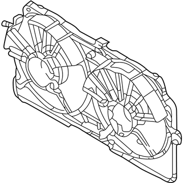 Buick Regal Fan Shroud - 12367288