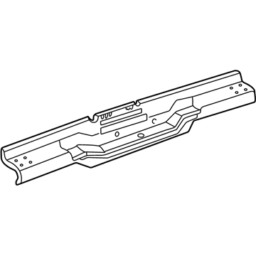 GM 15647700 Bar Assembly, Rear Bumper Imp