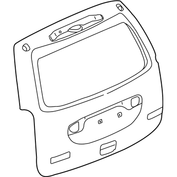 GM 10374333 Panel Asm,Lift Gate