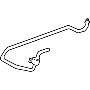 2010 Cadillac CTS Oil Cooler Hose - 25876665