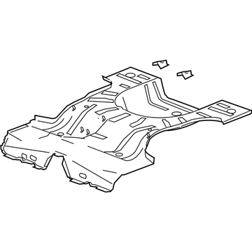 GM 15299685 Panel Assembly, Rear Compartment Front