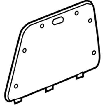 GM 95914488 Door,Quarter Stowage Pocket