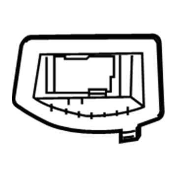 GM 22791066 Bracket Assembly, Side Object Sensor