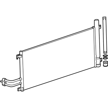 Chevrolet Silverado A/C Condenser - 84621303