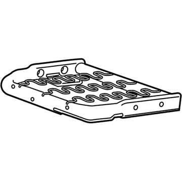 GM 22888626 Frame Assembly, Rear Seat Cushion