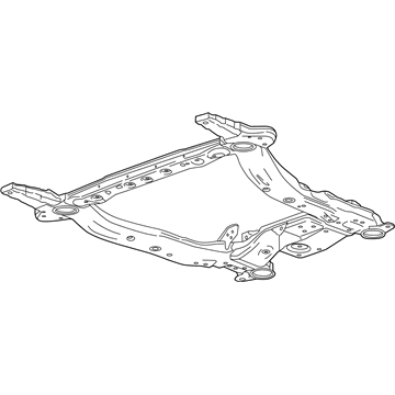 GM 84698987 Cradle Assembly, Drivetrain & Frt Susp