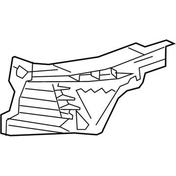 GM 23135705 Brace, Floor Panel Tunnel Panel Front