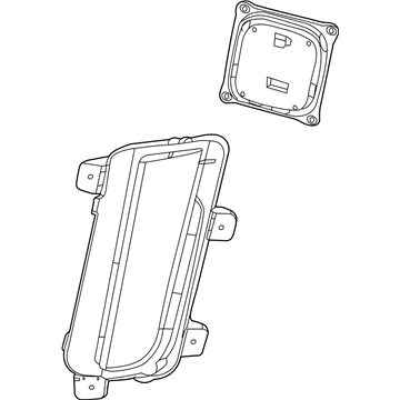 GM 20896556 Lamp,Daytime Running & Parking & Turn Signal