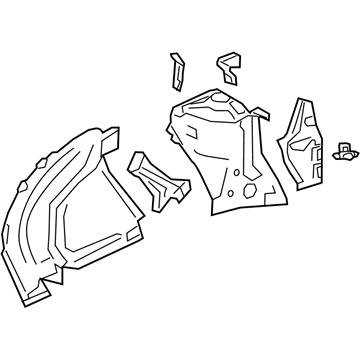 GM 84712717 Panel Assembly, Front W/H