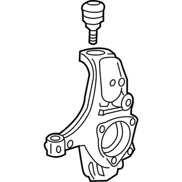 GM 23113204 Knuckle Assembly, Front Suspension