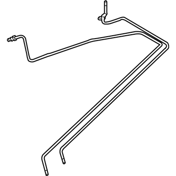 GM 92055531 Pipe,P/S Gear Outlet