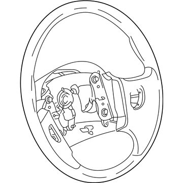 2002 Saturn Vue Steering Wheel - 22707885