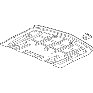 GM 23329707 Deflector Assembly, Front Compartment Air