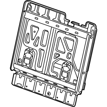 GM 23465428 Frame Assembly, 3Rd Row Seat Back