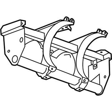 GM 19258353 Bracket Asm,Cng Tank Strap (Upper Bracket)