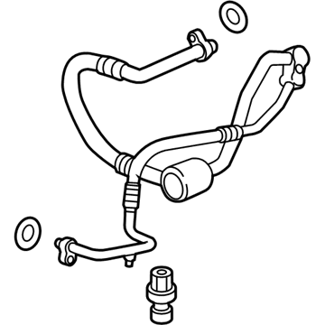 2017 Cadillac CTS A/C Hose - 84008565