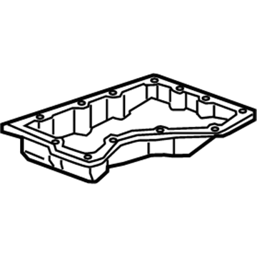 2017 Cadillac ATS Oil Pan - 12673902