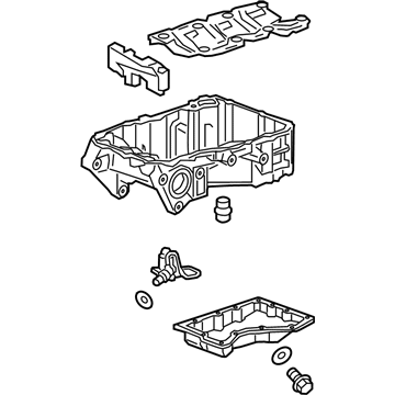 GM 12688962 Pan Assembly, Oil