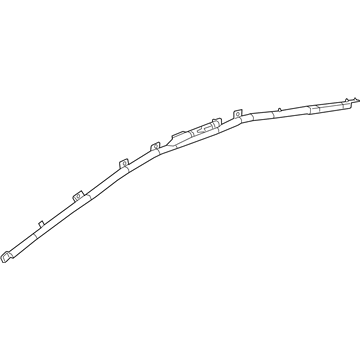 GM 23382598 Airbag Assembly, Front & Rear Row R/Rail