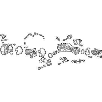 GM 12656014 Cooler Assembly, Egr Valve