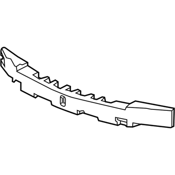 GM 22883315 Absorber, Front Bumper Fascia Energy Upper<See Gui