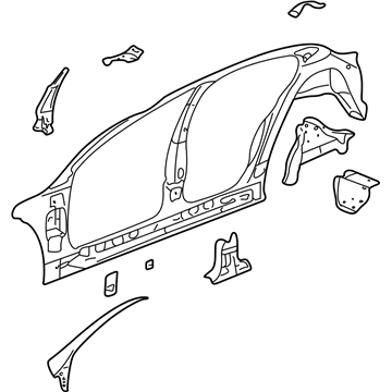 GM 19152549 Frame Kit,Body Side Inner