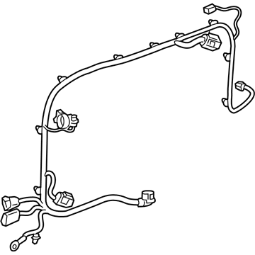 GM 84272366 Harness Assembly, Engine Coolant Fan Wiring