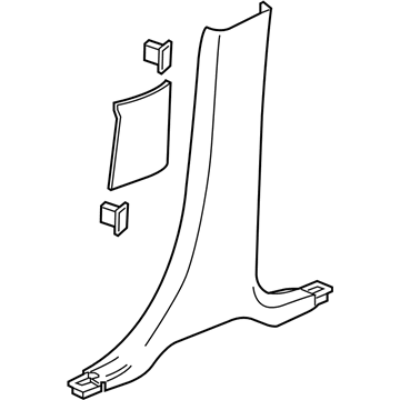 GM 84333395 Panel Assembly, Ctr Plr Lwr Tr *Atmosphere R