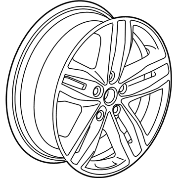 GM 84431180 Wheel Rim, Frt & Rr