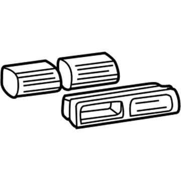 GM 15657188 Outlet,Instrument Panel Center Air