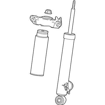 GM 22961779 Absorber Assembly, Rear Shock (W/ Upper Mount)