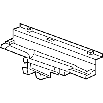 GM 23164440 Seal,Radiator Air Upper