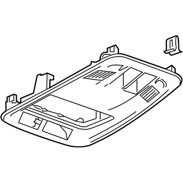 GM 13489211 Console Assembly, Roof *Black T