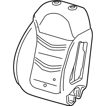 GM 84392442 Pad Assembly, F/Seat Bk