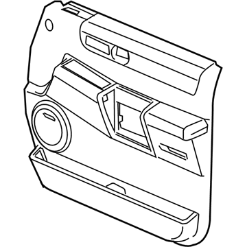 GM 10358790 Panel,Front Side Door Trim