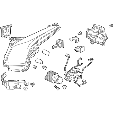 GM 23219571 Headlamp Asm