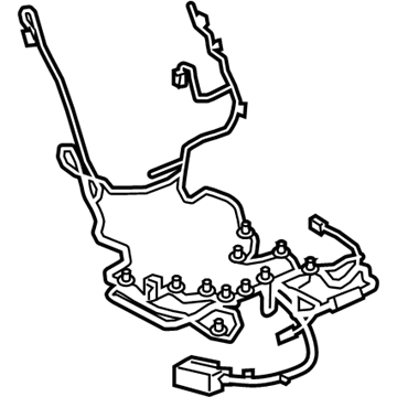 GM 84050870 Harness Assembly, Front Seat Wiring