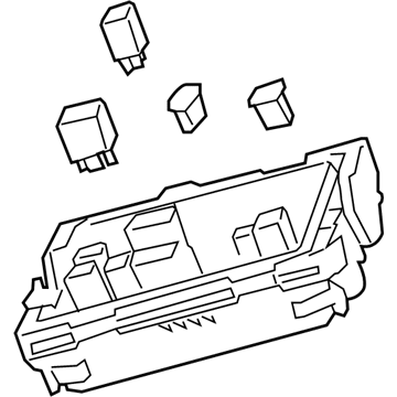 2015 Cadillac ATS Fuse Box - 23278412