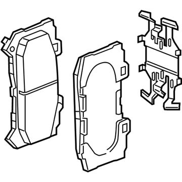 GM 23292538 Pad Kit,Front Disc Brake