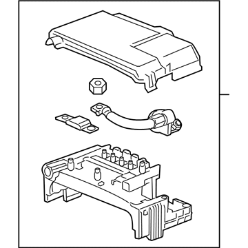 Cadillac CTS Fuse Box - 84512632