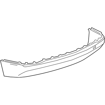 GM 84377613 Rear Bumper, Cover Lower