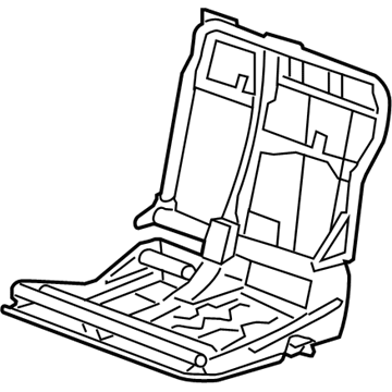 GM 10367505 Frame Assembly, Rear Seat