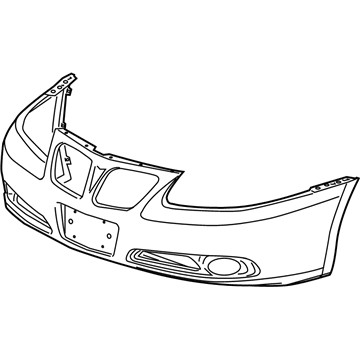 GM 12335787 Front Bumper Cover (Primed)