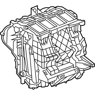 GM 84225483 Case Assembly, Heater & A/C Evaporator